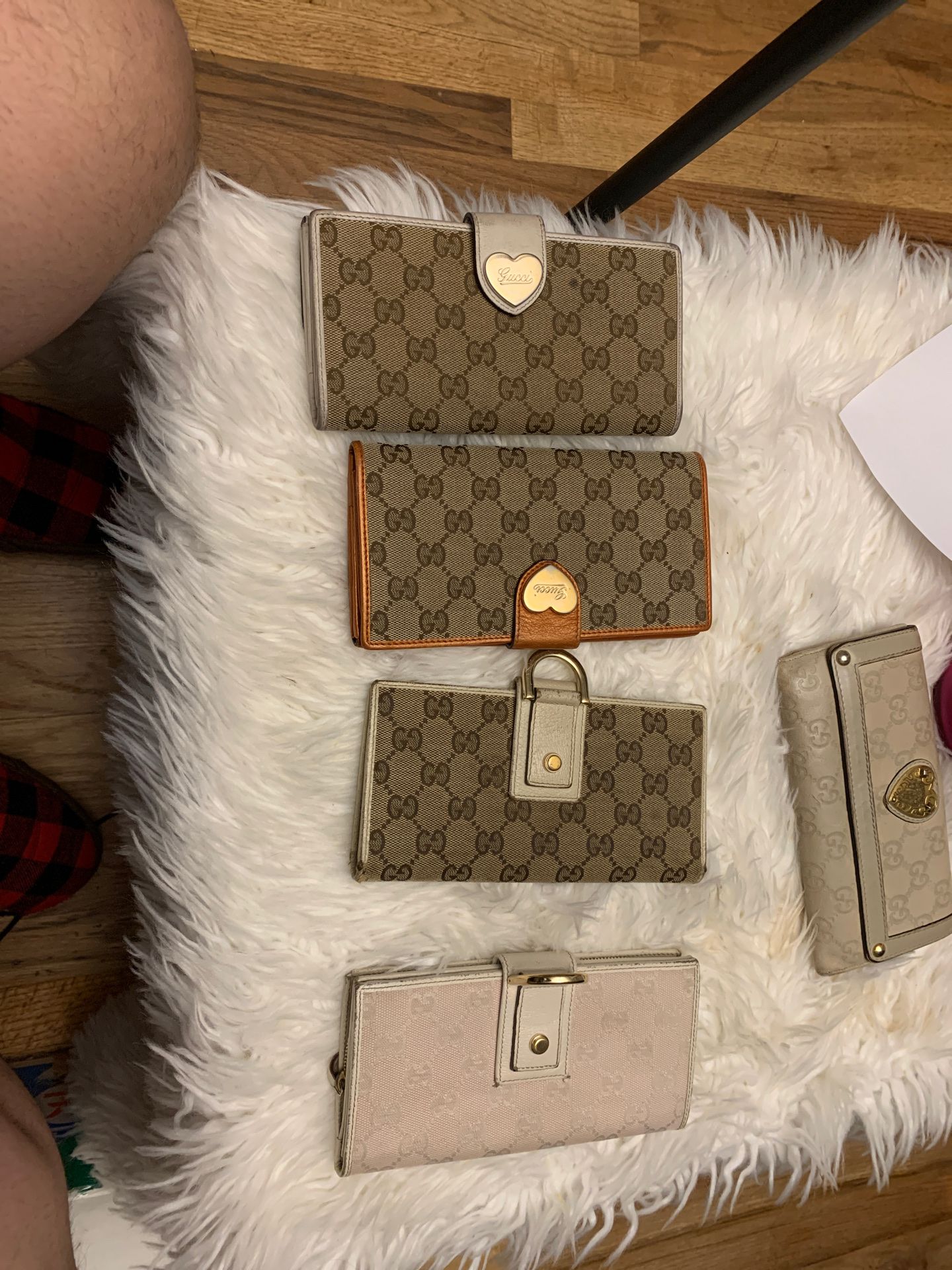 Authentic Gucci wallets