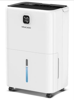 NEW!!!80 PINT DEHUMIDIFIER FOR HOME, LARGE ROOM, BASEMENT 5500 SQUARE FOOT COVERAGE