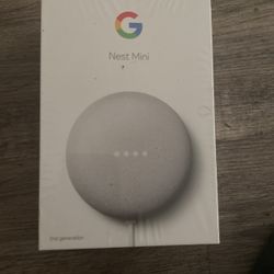 Google Nest Mini Speaker (still In Plastic)