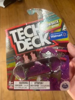 Tech Deck Thank You Skateboard Throwback Series Fingerboard Walmart Exclusive