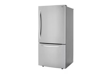 Brand New  26 cu. ft. 33 Inch Wide Bottom Freezer Refrigerator - Stainless Steel
