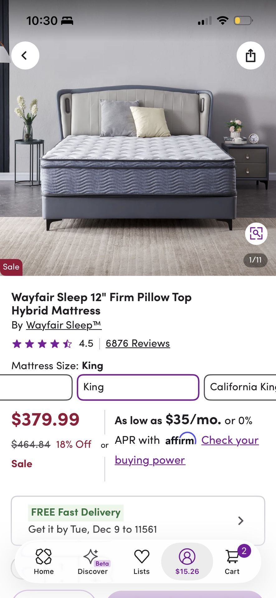 King Mattress