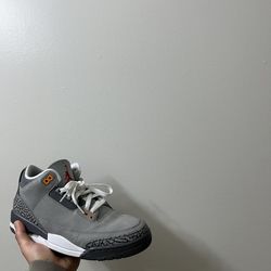 Jordan 3 Cool Grey (Size 8)
