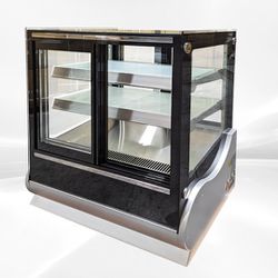 NSF 36 inches Refrigerated Countertop Bakery Display CW-185B

