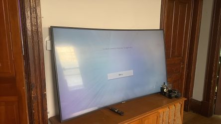 65 inch curved Samsung TV