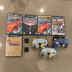 Nintendo GameCube Games Controllers Memory Cards