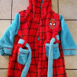 Spiderman Robe. Size 5/6
