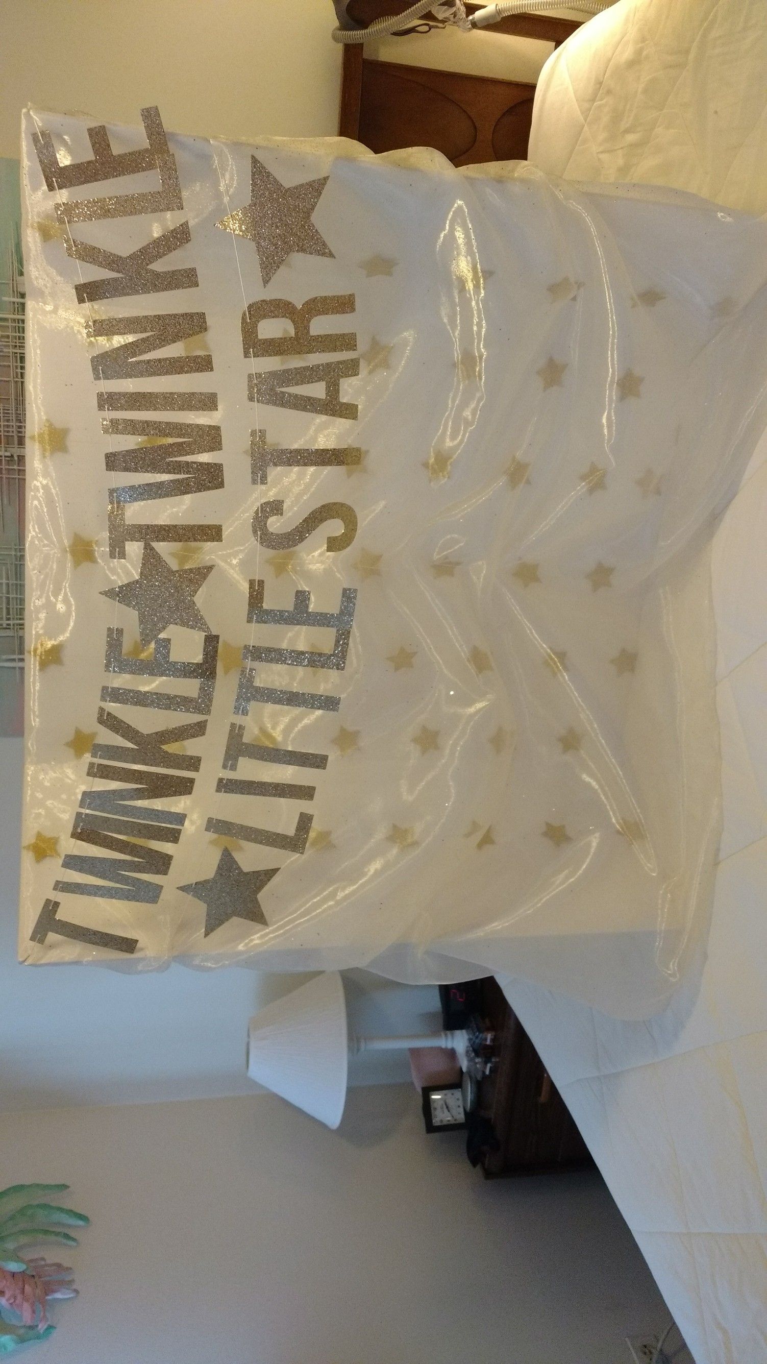 Twinkle Twinkle Little Star center piece or banner