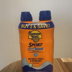 Banana Boat Sunscreen 2 pack