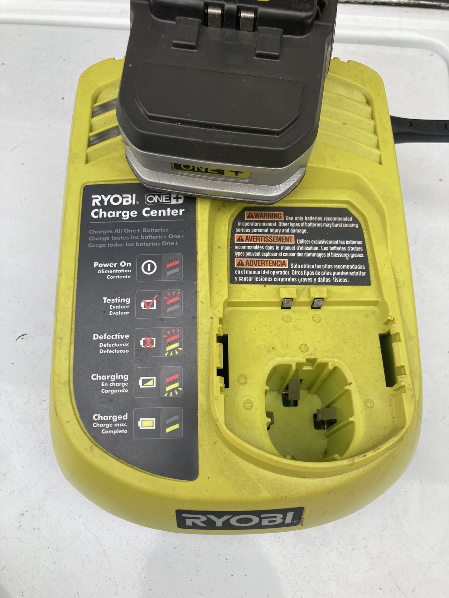 Ryobi Charge And Battery