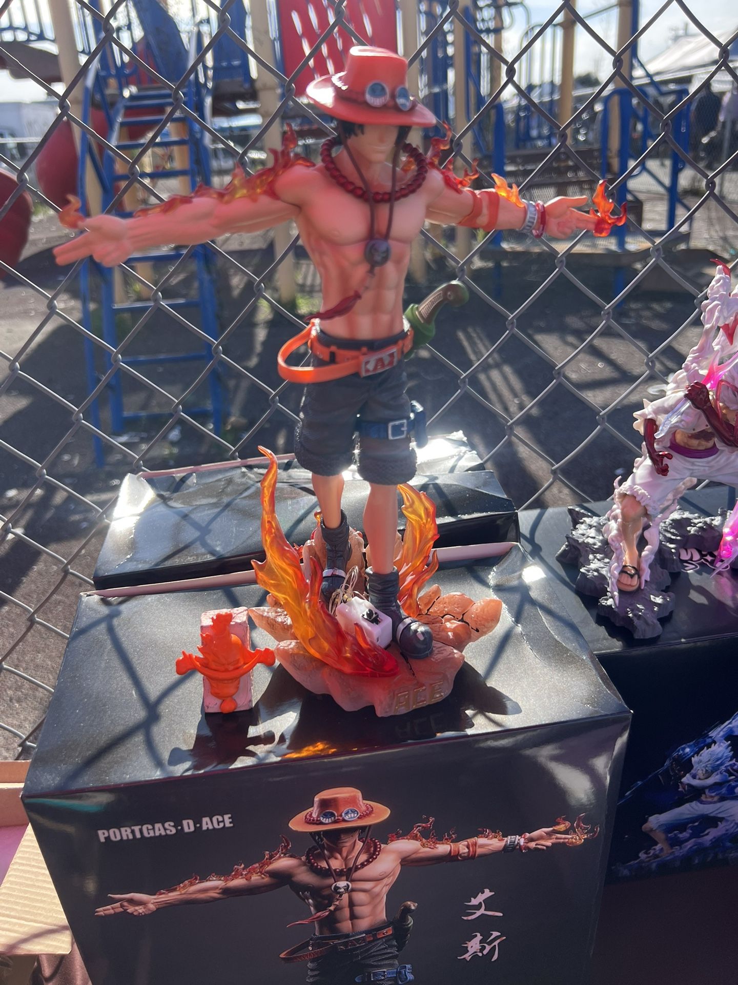 One Piece Anime Figure Inferno Legacy Portgas D. Ace 28 cm (11") PVC Statue