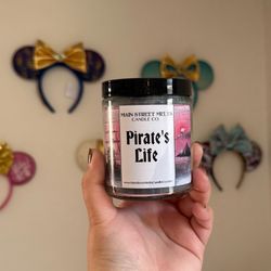 Main Street Melts Pirate's Life jar candle