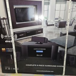 Evo30 1500w 6pc Surround Sound System 