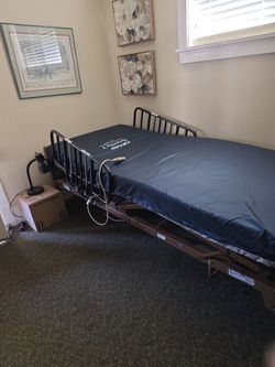 Medical Hospital bed with mattress,  you move. FREE