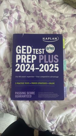 GED test prep plus 2024- 2025