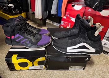 Adidas BASKETBALL shoes size 13.5 NEED GONE