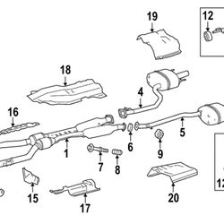 Complete OEM Lexus IS 500 Exhaust Systems 