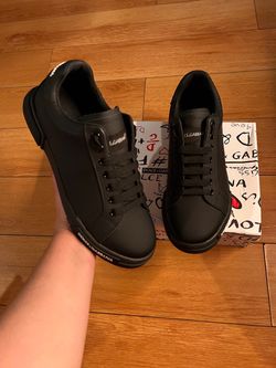 Dolce Gabbana black shoes for men