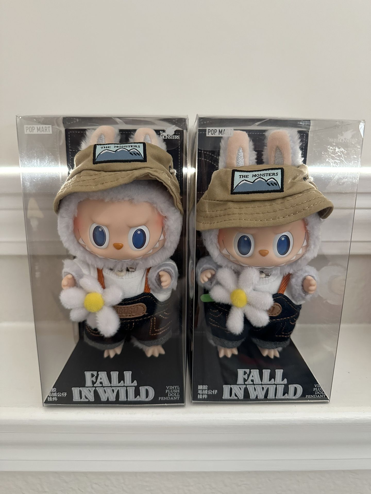 POP MART The Monsters Fall in Wild Series-Vinyl Plush Doll Pendant Action Figur