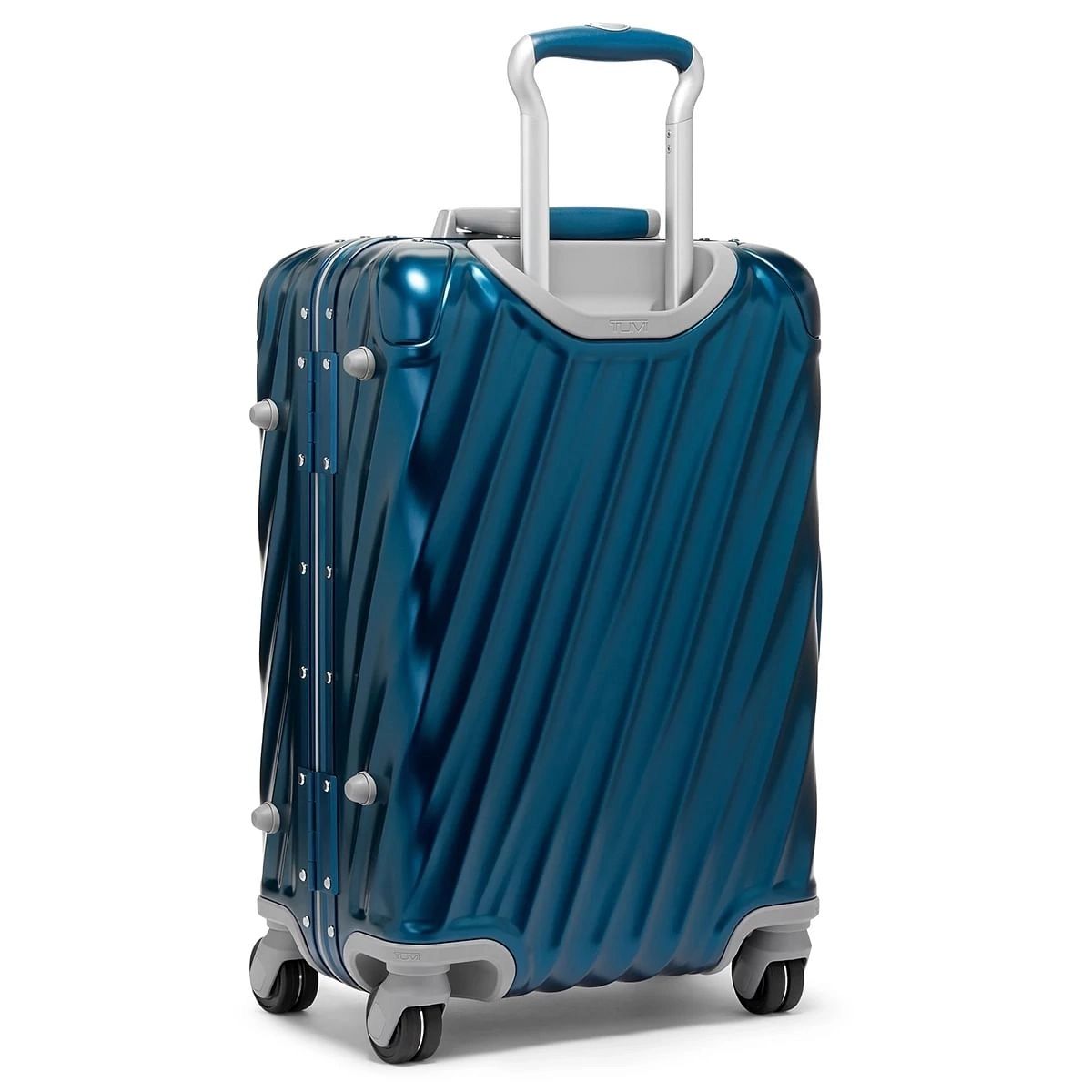 Brand New Tumi aluminum 19 degree international carry on in dark navy luggage suitcase