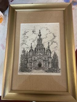 Hand painting,ink