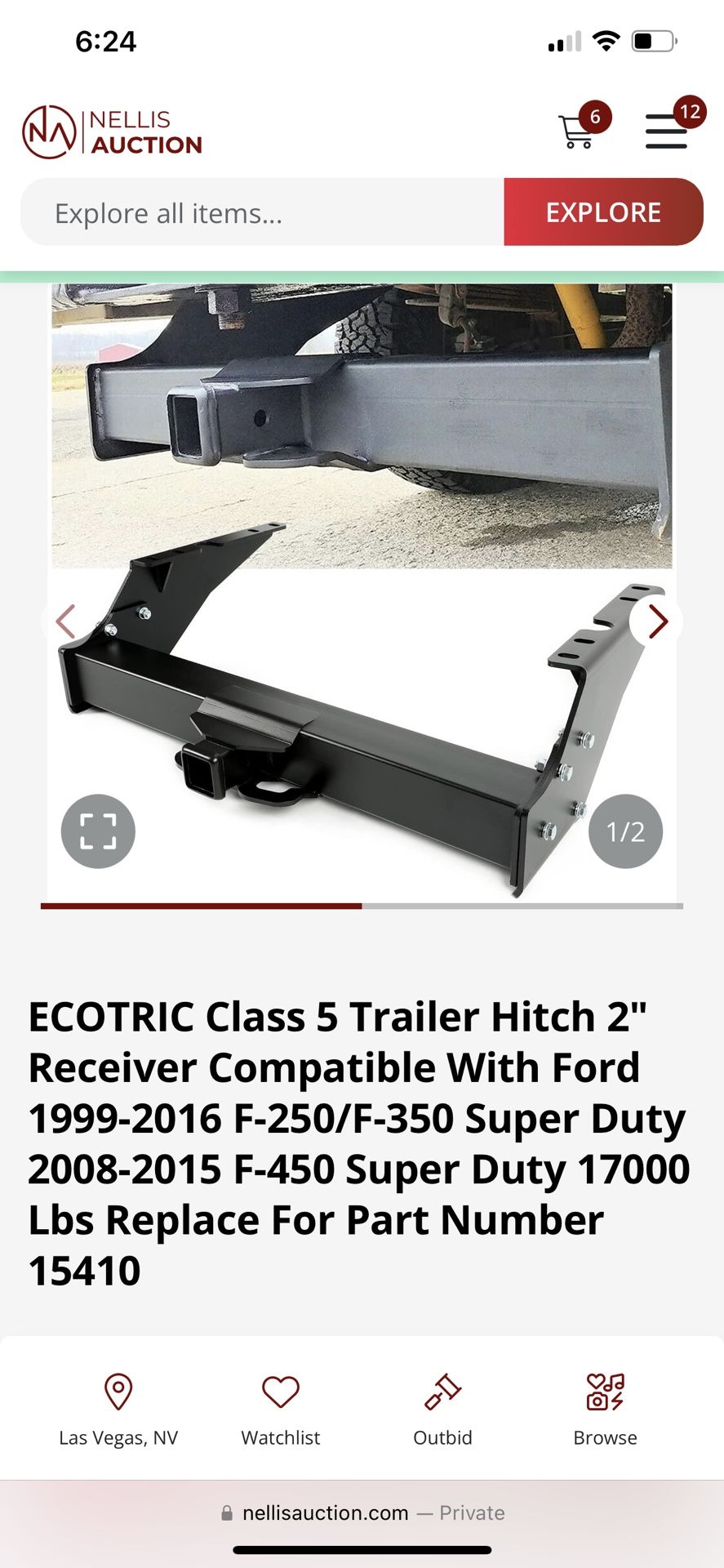Hitch for sale for all types of vehicles send me information of your vehicle and I will get back to you with availability