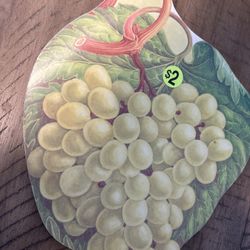Grape Theme Cheese Board