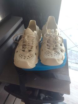 Balenciaga Shoes Hd Mules Cut-out In Ivory Rubber