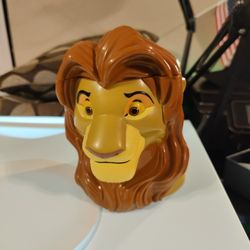 Vintage Simba from Disney's Lion King Disney On Ice Mug/Cup with Flip Cover