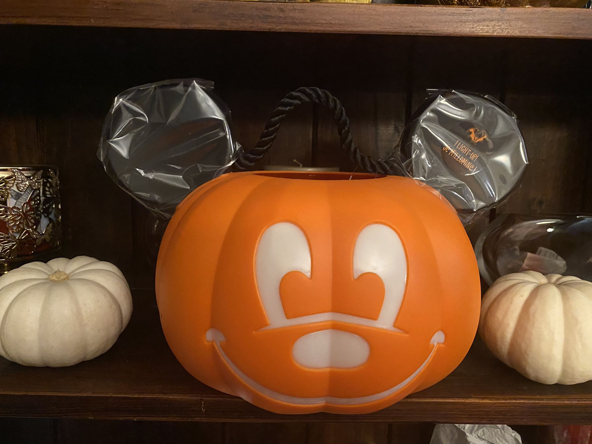 Jack O Lantern Mickey Light Up Pumpkin