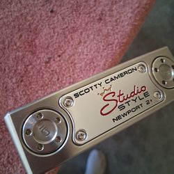 New scotty cameron $535 studio style newport 2 putter @ cover