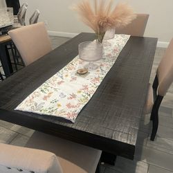 Dining Table And Chairs 