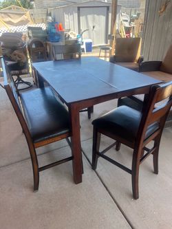Table and chairs