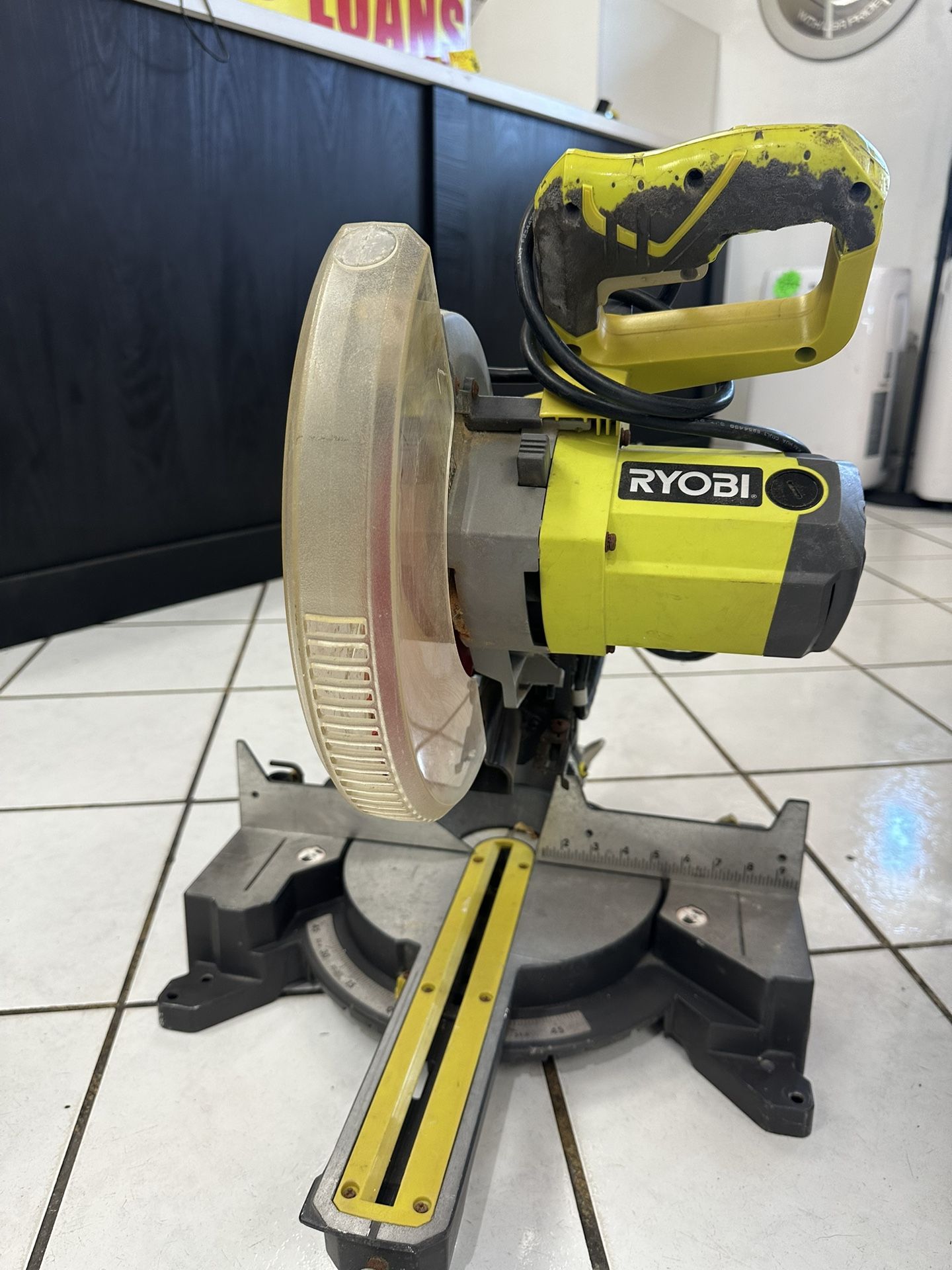 Corded Sliding Compound Miter Saw with LED Cutline Indicator