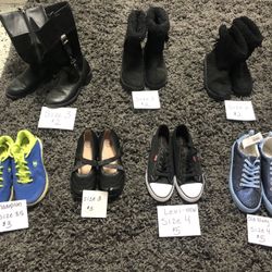 Girls Shoes Sizes: 2, 3, 4