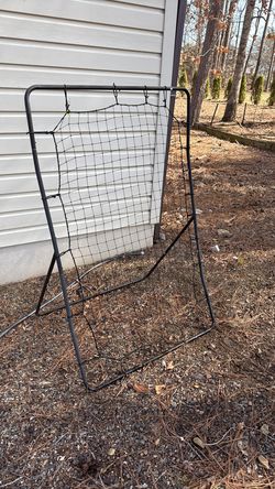 Pitching backstop net