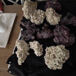Beautiful Salt Water Rocks For Aquarian 