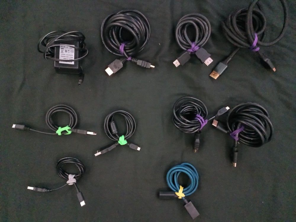 Cable Assortment (Details in Description)