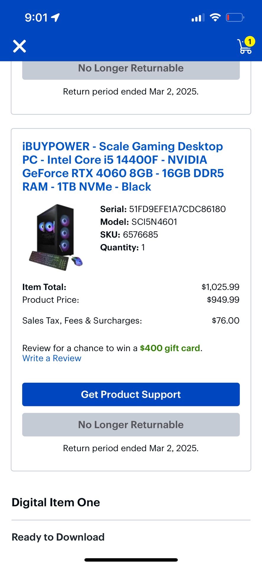 Gaming PC + Setup