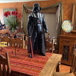 JAKKS 2015 48”tall Star Wars, Darth Vader, Battle Buddy Figure , Motion Activated.