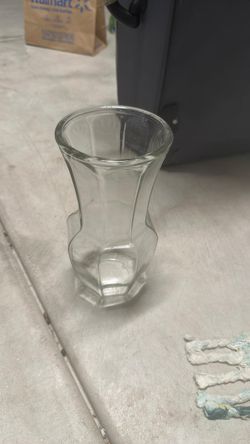 New Clear Glass Flower Vase