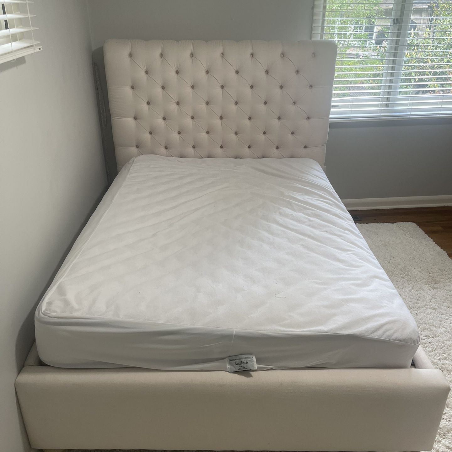 Pottery Barn Bed Frame And Mattress Full Size