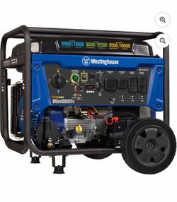 NEW Westinghouse WGen10500TFc Tri-Fuel Portable Generator