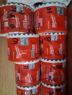 Hole saws milwuakee new