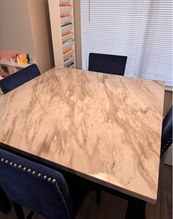 Dining table with 4 chairs