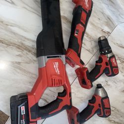 Milwaukee Power tool Set 