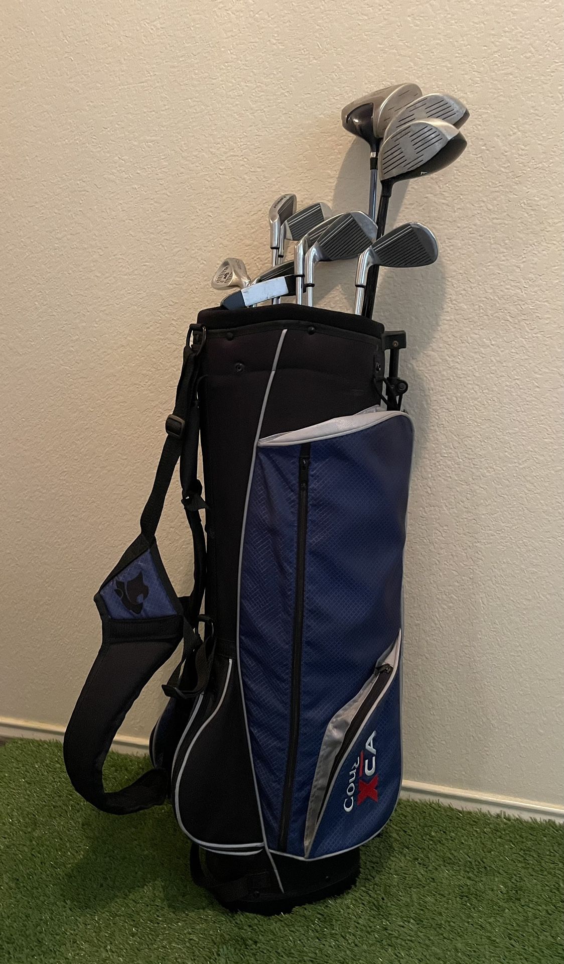 Cougar XCat Golf Club Set w/Cougar XCat Bag (RH)