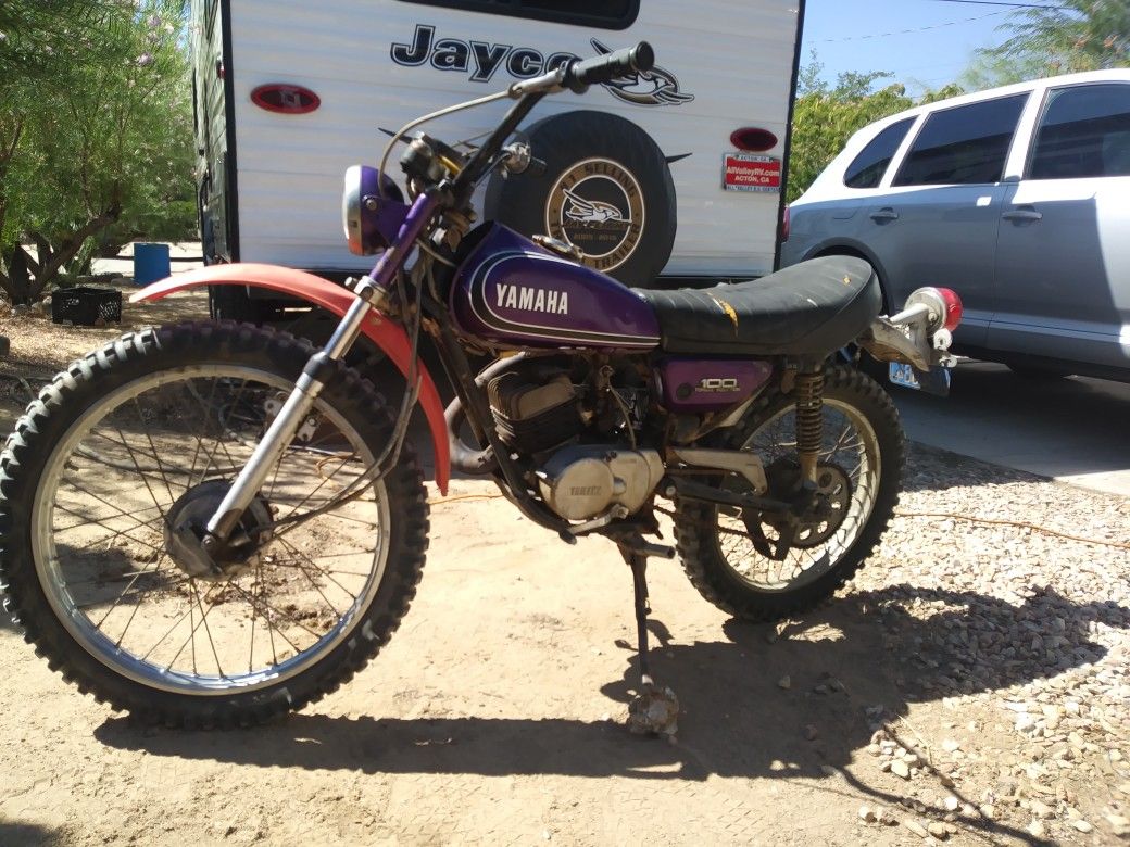 1973 Yamaha 100 enduro