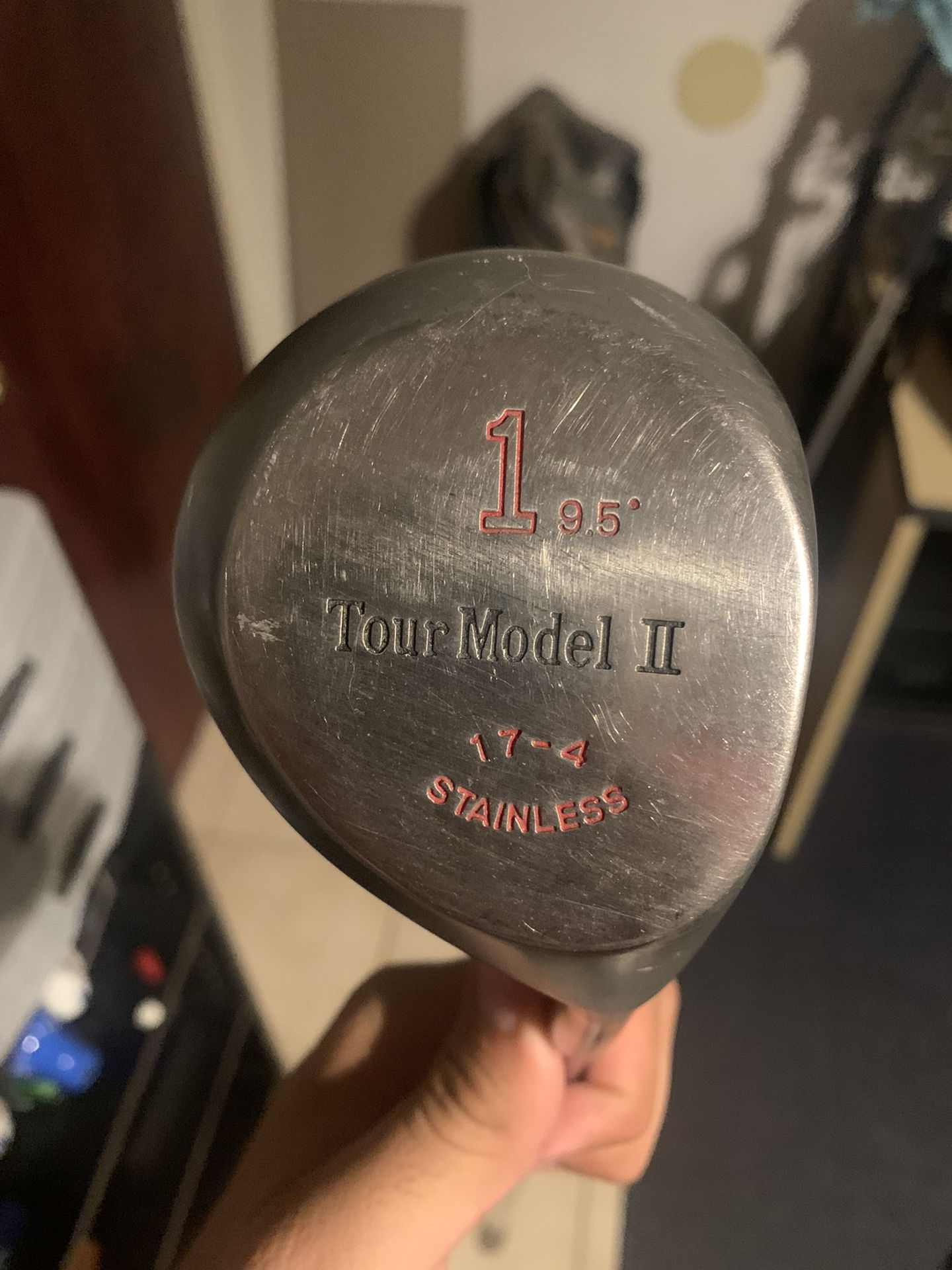 Tour model 2 17-4 driver with shaft