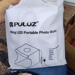 Ring LED Portable photo Studio